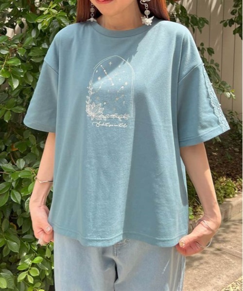 Admiral 星空模様 Tシャツ レディースM アドミラル(Admiral) ウェア（レディース） ]シェイプスイッチ