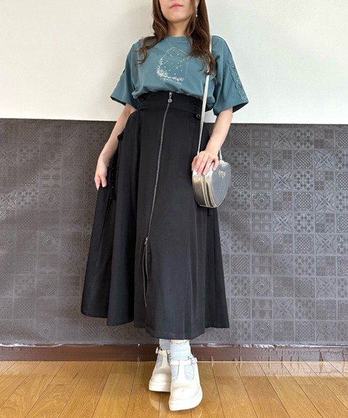 axes femme tシャツ 星空プリント吸水速乾Tシャツ レディース