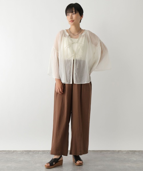 コムデギャルソン リボン シアートップス ブラウス COMME des GARCONS COMME des GARCONS(コムデギャルソン