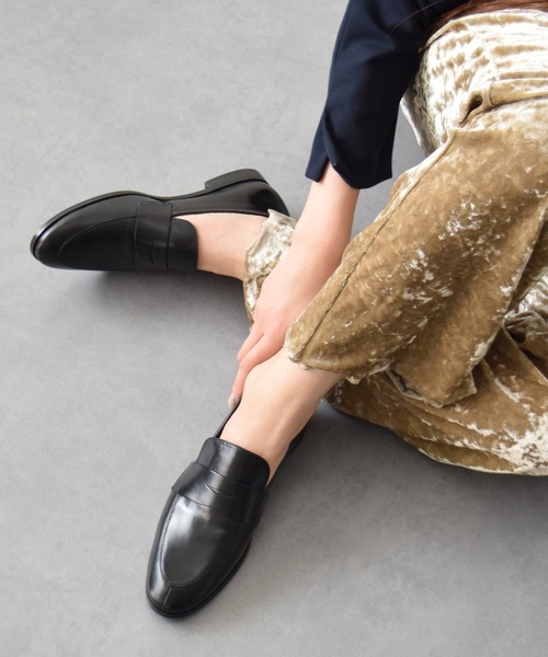 アンヘル アラルコン（ANGEL ALARCON）/ANGEL ALARCON◆2．8cmヒール◆ラウンドトウベーシックローファー ANGEL ALARCON（アンヘルアラルコン） ローファー 「ANGEL ALARCON