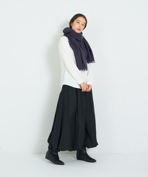 新品タグ付アデュートリステス　縮絨ウールストール ADIEU TRISTESSE（アデュートリステス） ストール マフラー 縮絨ウール