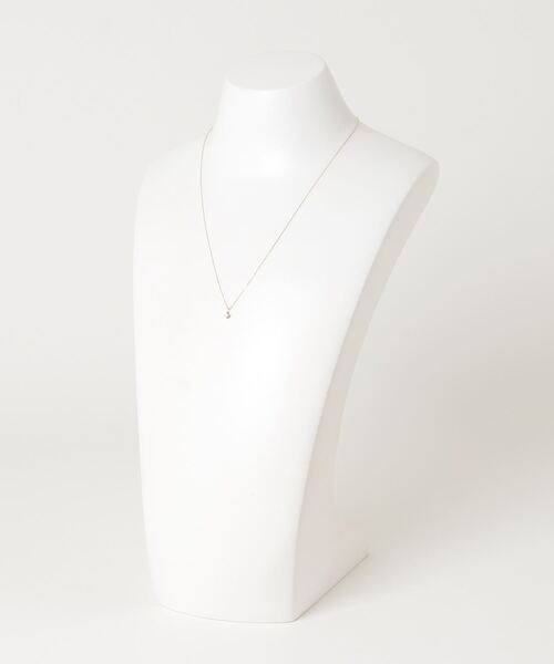 NOJESS ネックレス K18ダイヤモンドネックレス（0.1ct