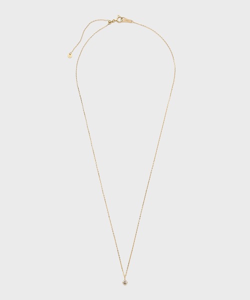 ネックレス K18ダイヤモンドネックレス（0.1ct） レディースの画像