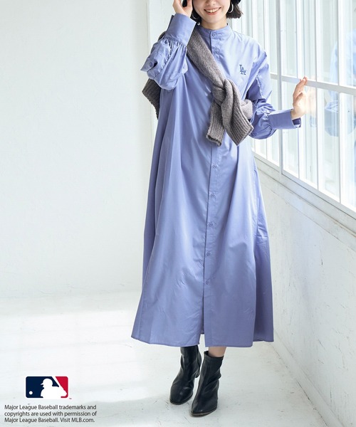 ROPE' PICNIC（ロペ ピクニック） シャツワンピース 「MLB COLLECTION
