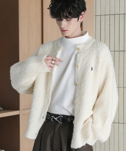 未使用級✨ポロラルフローレン 厚手ニット ウール カーディガン ユニセックスXL U.S. POLO ASSN.（ユーエスポロアッスン） カーディガン U.S. POLO