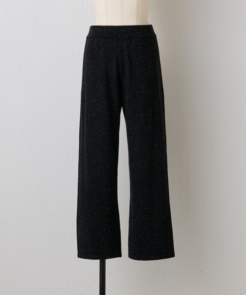 BEARDSLEY パンツ ネップニットパンツ レディース : ZOZOTOWN