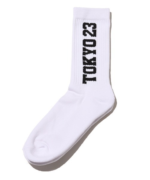 TOKYO 23 靴下 JACQUARD LOGO SOCKS / トウキョウ ジャガード