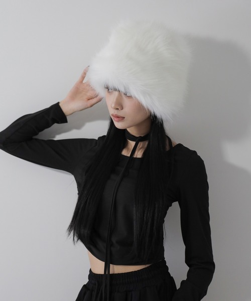 ELENI'S  FURS & CRAFTS ✨希少良品✨ ロシアンハット 毛皮 ELENI'S FURS & CRAFTS 希少 ロシアンハット - メルカリ