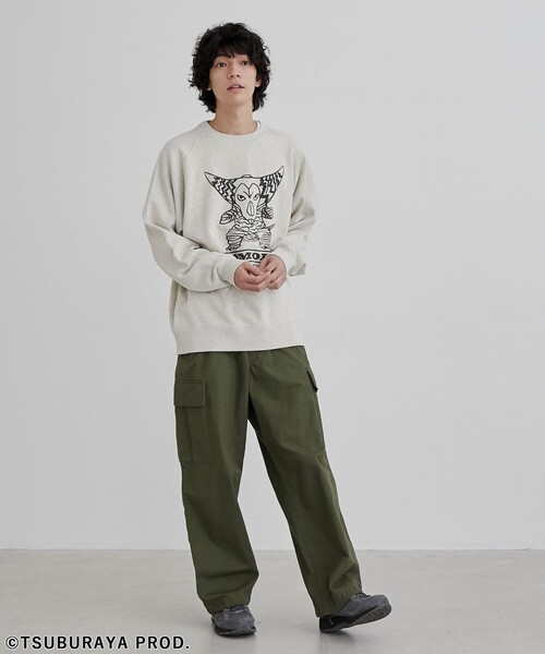 coen（コーエン） トレーナー スウェット ウルトラマンクルーネック