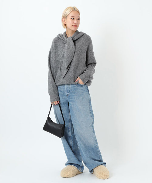 【新品未使用品】ヤク バラクラバマフラー EVERYDAY I LIKE. マフラー ヤク バラクラバマフラー レディース