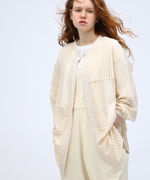 ブラウス シャツ 「KELEN / ケレン」 レースパッチワークシャツ HIMI レディース Kelen ブラウス シャツ 「KELEN / ケレン」 レースパッチワーク