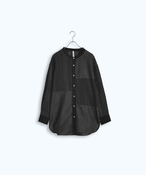 ブラウス シャツ 「KELEN / ケレン」 レースパッチワークシャツ HIMI レディース Kelen ブラウス シャツ 「KELEN / ケレン」 レースパッチワーク