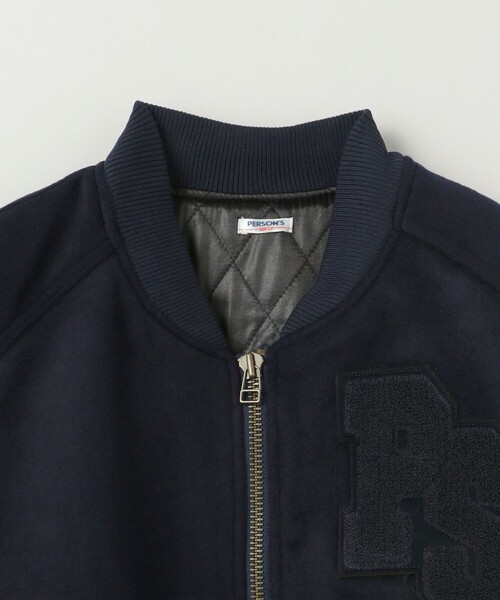 roku  STADIUM JUMPER  スタジアムジャンパー  スタジャン Black×Red Leather Stadium jumper ｜ レザー スタジアム