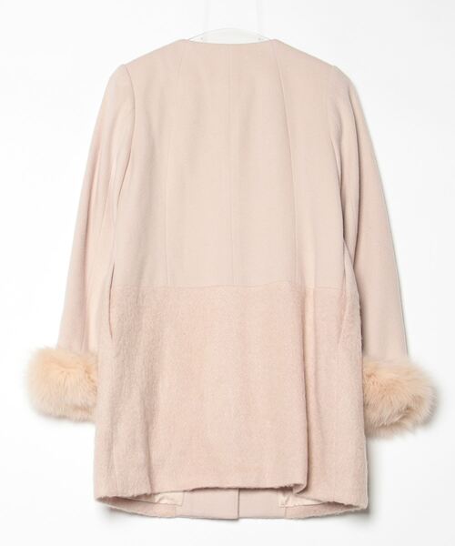 LAISSE PASSE のコート 36号 楽天市場】【尾州織】ノーカラーコクーンコート／レッセパッセ（LAISSE