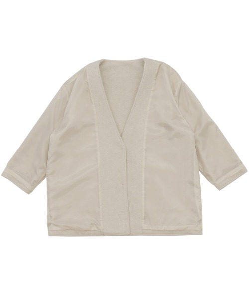 「select MOCA」 ノーカラーコート FREE アイボリー レディース_画像5