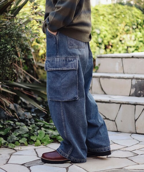 BEAMS JAPAN / ライトデニム 6ポケットパンツ B：MING by BEAMS ジーンズ デニム 6ポケット カーゴパンツ