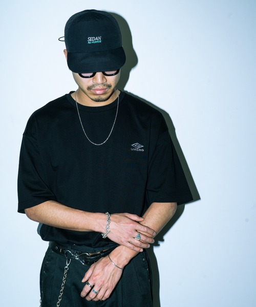 Tシャツ・カットソー UMBRO Cool Touch Tricot Mesh Cut Short Sleeve T-Shirt BlackU Umbro x PacSun Black Short Sleeve T-Shirt | PacSun