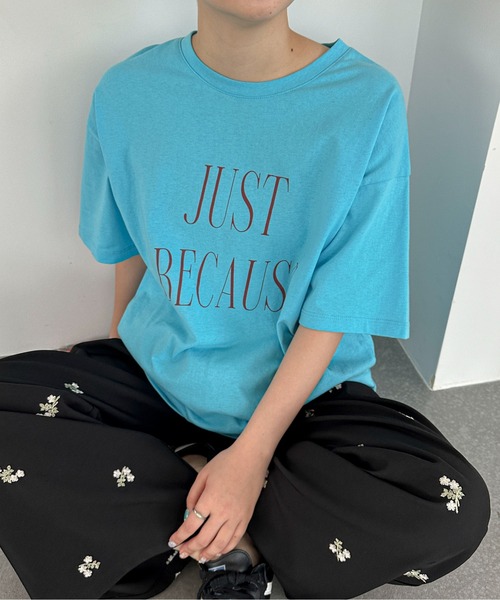 tシャツ PU MULTICOLOR PILE Tシャツ レディース PROJECT U（プロジェクトユー）の「PU MULTICOLOR PILE Tシャツ