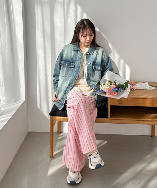 PILIT tシャツ カラフルBIGロゴTee レディース : ZOZOTOWN Yahoo