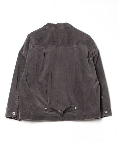 「MAISON EUREKA」 ジャケット「DUCA VISCONTIコラボ」 S グレー レディース_画像2