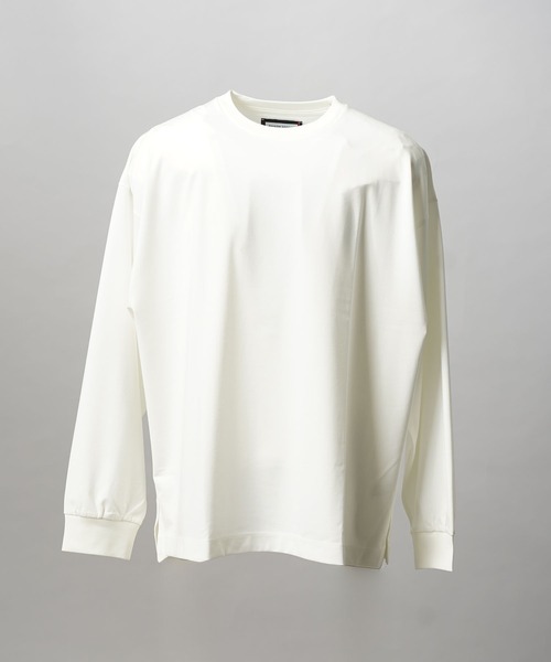 MAISON SPECIAL 長袖Tシャツ SALE】Sponsor Logo Print Long Sleeve T-shirt