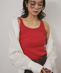 タンクトップ ノースリーブ プリマベールファームリーリブタンクトップ「UVケア・洗える」 レディース｜ZOZOTOWN Yahoo!店