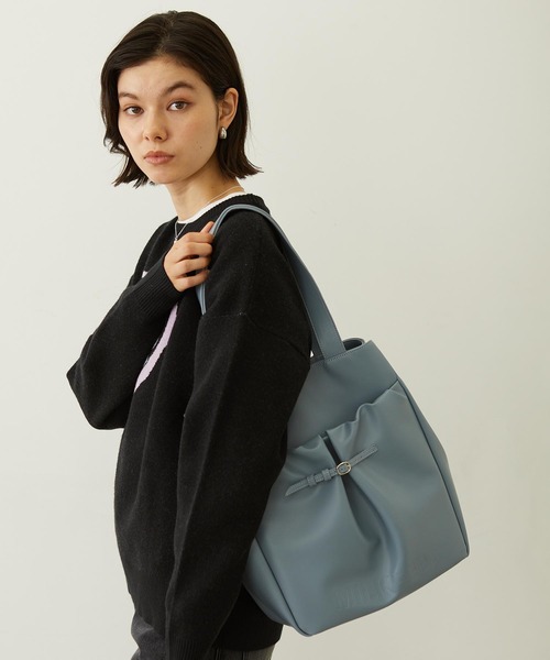 MILKFED.（ミルクフェド） トートバッグ LOGO EMBOSS TOTO BAG