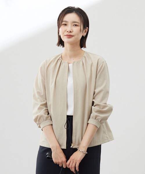 J.PRESS（J.プレス） ブルゾン アウター 「洗える・接触冷感・防シワ