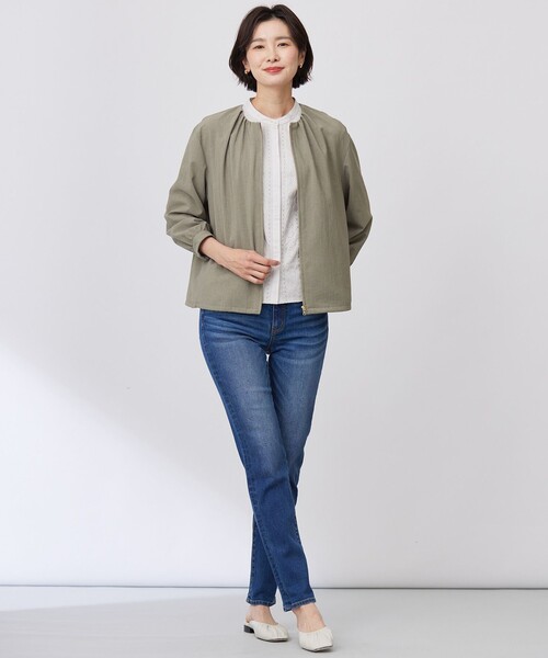 J.PRESS（J.プレス） ブルゾン アウター 「洗える・接触冷感・防シワ
