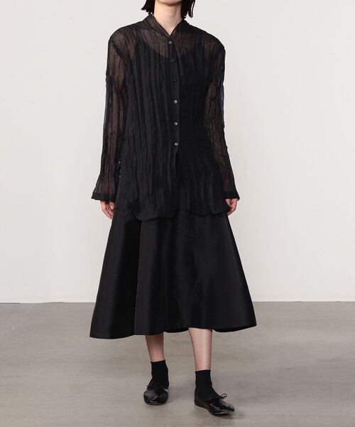Bshop カーディガン eunoia | リップル 長袖カーディガン WOMEN