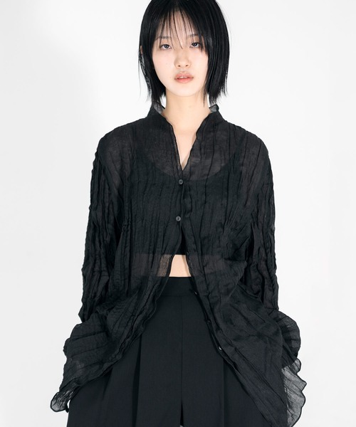 カーディガン eunoia | リップル 長袖カーディガン WOMEN レディース Bshop カーディガン eunoia | リップル 長袖カーディガン WOMEN