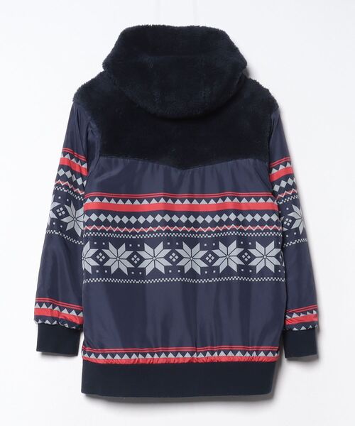 「OP Ocean Pacific」 ジップアップブルゾン 160cm ネイビー メンズ_画像2