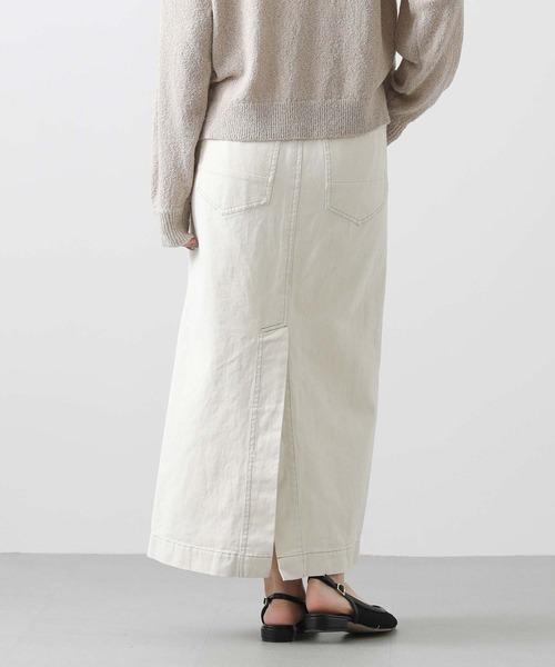 イタリア製 ビンテージ グッチ バックスリット タイトスカート 36 白 Gready Brilliant（グレディブリリアン） ロング スカート バック