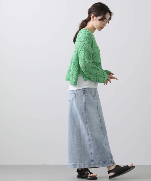 バックスリットAラインタイトスカート Gready Brilliant スカート バックスリットAラインタイト