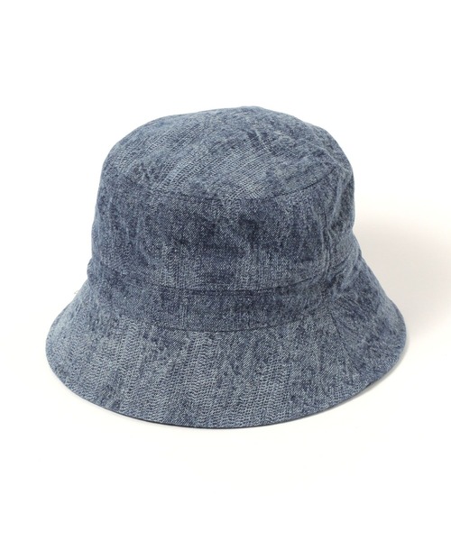 niko and…（ニコアンド） 帽子 ハット 加工デニムバケットハット