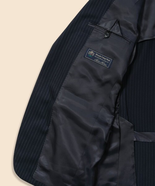 美品✨ブルックスブラザーズ スリーピース シャドーストライプ スーツセットアップ BROOKS BROTHERS（ブルックスブラザーズ） セットアップ ミラクル