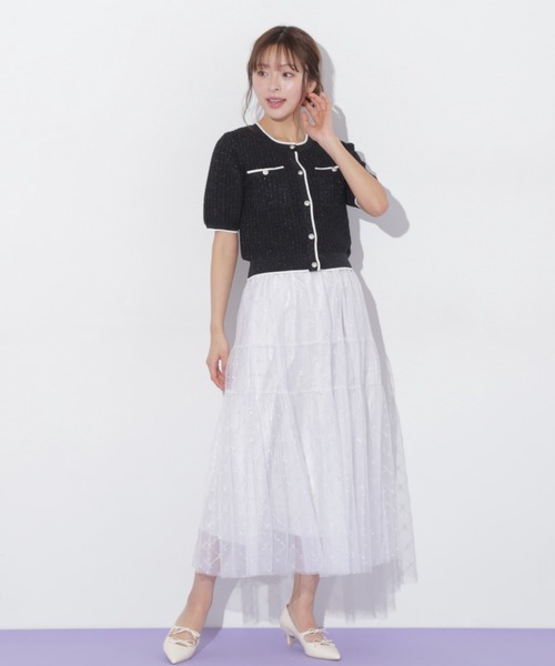 JILL by JILL STUART（ジルバイジルスチュアート） スカート ラメ