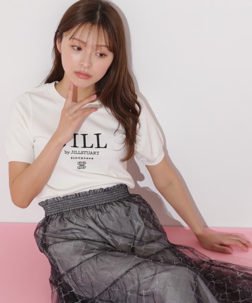 すぐ届く[JILL by JILL]ラメチュール ティアードスカート JILL by STUART スカート ラメチュールティアードスカート