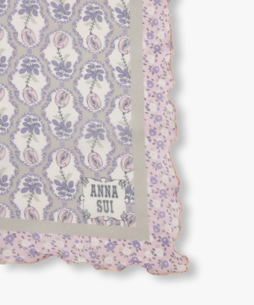 ANNA SUI ストール マフラー シルクメロープチスカーフ