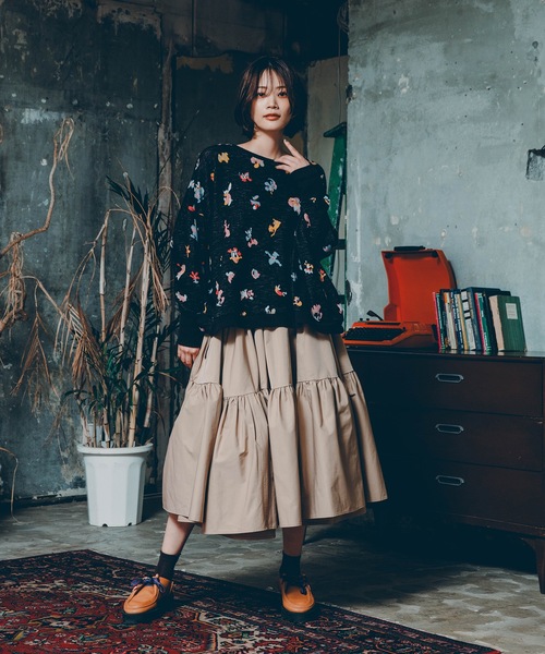 bedsidedrama ニットセーター bedsidedrama（ベッドサイドドラマ） ニット セーター Origin Jacquard