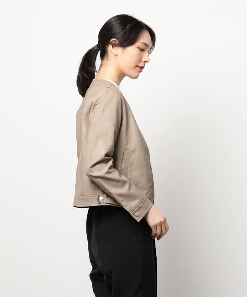 「STYLEBLOCK」 ブルゾン M アッシュグレー レディース_画像2