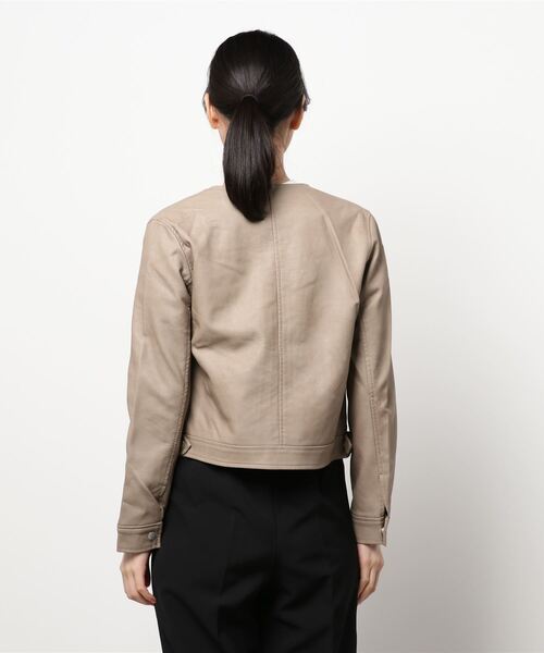 「STYLEBLOCK」 ブルゾン M アッシュグレー レディース_画像3