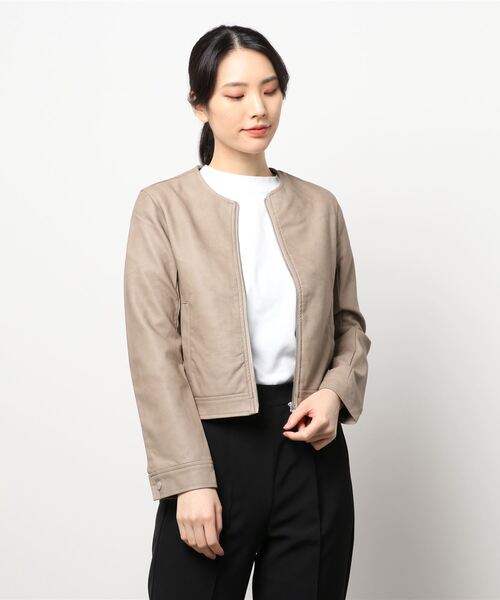 「STYLEBLOCK」 ブルゾン M アッシュグレー レディース_画像5