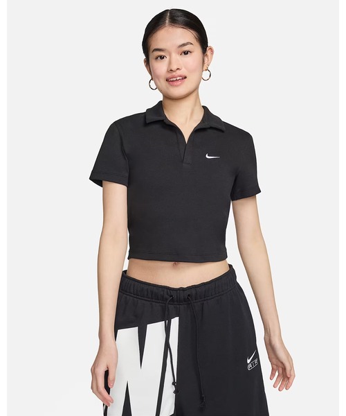 ポロシャツ ポロ 「NIKEアパレル」ウィメンズ NSW エッセンシャル S/S ポロ レディース NIKE ポロシャツ ポロ ナイキ NSW エッセンシャル S/S