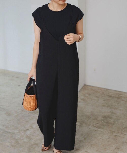 セオリーリュクス Gardiner Canyon マキシワンピース ゆったり 黒