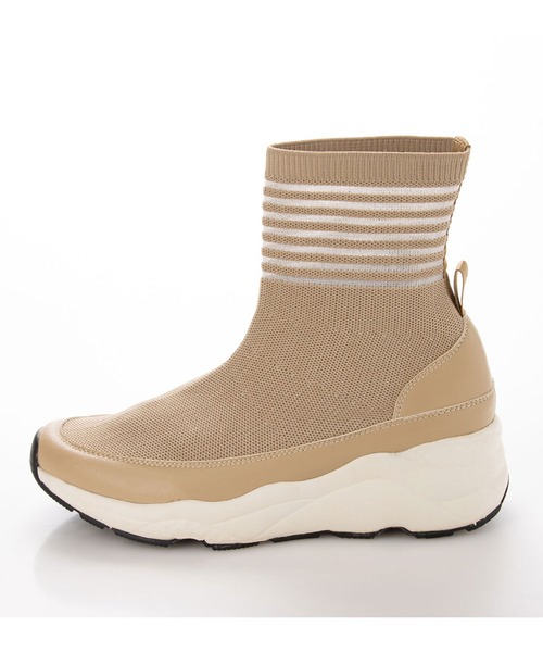 「enchanted」 ショートブーツ M ライトグレー レディース_画像2