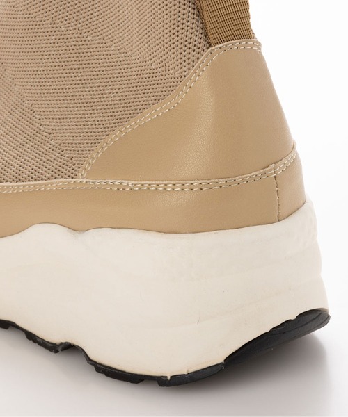 「enchanted」 ショートブーツ M ライトグレー レディース_画像6