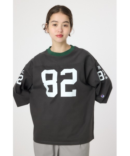 Champion×RODEOCROWNS レディース RODEO CROWNS WIDE BOWL tシャツ 「Champion」フットボールT