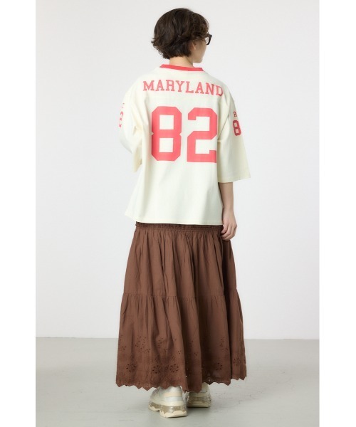 Champion×RODEOCROWNS レディース RODEO CROWNS WIDE BOWL tシャツ 「Champion」フットボールT