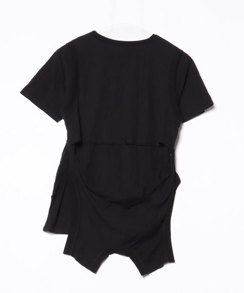 「PERVERZE」 半袖Tシャツ FREE ブラック レディース PERVERZE 「PERVERZE」 半袖Tシャツ ONE SIZE ブラック